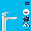 GROHE Start Ensemble de robinet - haut - bec pivotant - chrome SW863404