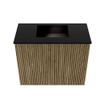 Mondiaz JOYA 50cm meuble de toilette - couleur Dusk - Vasque FAYE position Milieu Sans trou de robinet couleur Urban. SW1421694