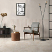Ragno Realstone Travertino Carrelage de sol - 120x60cm - 9mm - rectifié - Vein Bianco (Blanc) SW1171367