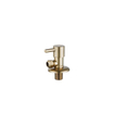 Fortifura Calvi Robinet d'arrêt d'angle avec tuyau flexible - tuyau de 30cm - 1/2\"x3/8\"" - cuivre brossé" SW1382533