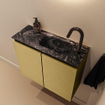 MONDIAZ TURE-DLUX Meuble de toilettes 60cm Oro. EDEN lavabo Lava position droite. Avec 1 trou de robinet. SW1103930