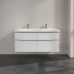 Villeroy & Boch Subway 3.0 meuble sous-lavabo - 127.2x57.9cm - 4 tiroirs Brilliant white SW641672