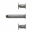 Crosswater Union WastafelKraan inbouw - inclusief inbouwdeel - 3-gats - wandgemonteerd - geborsteld zwart chroom SW968266