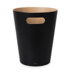 Poubelle Umbra Woodrow - 23x23x28cm - 7,5 litres - noir/naturel SW539536