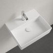 Villeroy & Boch Memento 2.0 lavabo - dessous meulé 50x42cm - sans trop-plein 1 trou de robinet ceramic+ blanc SW358414