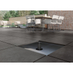 Terravito Velaro carrelage extérieur - 60x120cm - rectifié - effet béton - Anthracite mat (anthracite) SW1120140