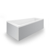 Duravit no.1 baignoire encastrée 160x85/58cm acrylique blanc SW723717