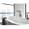 GROHE Essence New Partie de finition robinet baignoire sur pied - inverseur - bec pivotant 27,7 cm - douchette à main - flexible de douche - graphite dur SW98808
