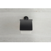 Duravit Starck T Porte-rouleau de toilette - avec couvercle - noir mat SW297081