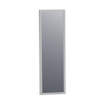 Miroir BRAUER Onyx - 25x80cm - rectangulaire - cadre en aluminium brossé SW353737