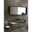 Terravito Fareno carreau mural et de sol - 60x60cm - 9mm - Carré - rectifié - effet marbre - brun/gris mat SW542652