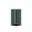Brabantia NewIcon Poubelle à pédale - 3 litres - seau intérieur en plastique - vert pin SW538278