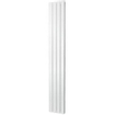 Plieger Cavallino Retto radiateur design vertical double raccordement central 1800x298mm 817W blanc mat 7253022