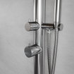 Fortifura Original Colonne de douche murale avec douchette inox brossé SW278124