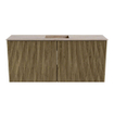 Mondiaz JOYA-DLUX 90cm toiletmeubel - kleur Dusk - Wastafel FAYE positie Midden Zonder kraangat kleur Saba. SW1426061