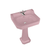 Burlington Bespoke Wastafel - 62cm - keramiek - Confetti Pink (roze) SW541214