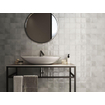 Cifre Ceramica carrelage mural - 10x10cm - 8mm - Carré - Gris brillant SW405191