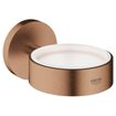 Grohe essentials distributeur de savon en verre avec support brossé Warm sunset brossé (cuivre) SW788020