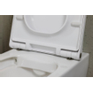 Duravit Viu WC suspendu sans rebord compact à chasse profonde 37x48cm avec fixation dissimulée blanc SW297127