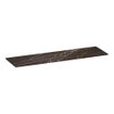 BRAUER Artificial Marble Plan sous vasque - 160x46x2cm - sans trou de robinet - composite - Copper Brown SW957311