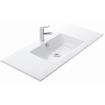 Thebalux lavabo slimline 100cm céramique 1x cuve 1x trou de robinet SW717331