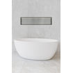 Hotbath &MORE Boîte encastrée ou niche encastrée 30x120x10cm avec LED IP44 RVS 316 SW1246645