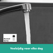 Hansgrohe Focus E2 keukenkraan met draaibare uitloop chroom 0450993