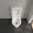 Villeroy & Boch O.novo Compact cuvette WC à poser pour réservoir attenant à chasse profonde DirectFlush 36x61cm - ceramic+ sans réservoir blanc SW68866