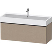 Duravit D-neo Meuble sous vasque 118.4x44.2x44cm 1 tiroir Lin mat SW641198