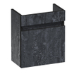 Brauer Joy Edge Meuble sous lave-mains - 40x45x22cm - 1 porte poignée intégrée droite - Damascus SW720875