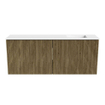 Mondiaz JOYA 100cm meuble de salle de bains - couleur Dusk - Vasque FAYE position Droite 1 trou de robinet couleur Talc. SW1421572