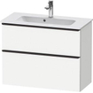 Duravit D-neo Meuble sous vasque 81x37.2x62.5cm 2 tiroirs Blanc mat SW640862