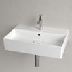 Villeroy & Boch Memento 2.0 lavabo - dessous rectifié 60x42cm - avec trop-plein 1 trou de robinetterie blanc 4A226G01 SW354334