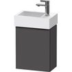 Duravit D-neo Meuble sous vasque 36.4x22.2x44cm 1 porte Graphite mat SW640599