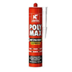 Griffon Poly Max SMP Polymère Express tube de 435 gr blanc 1800794