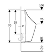 Geberit Urinoir (goot) SW1235333