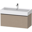 Duravit D-neo Meuble sous vasque 98.4x44.2x44cm 1 tiroir Lin mat SW641051