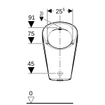Geberit Urinoir (goot) SW1235334