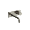 Hotbath Cobber Partie apparente - pour robinet de lavabo - bec 18cm - Nickel brossé SW1117848