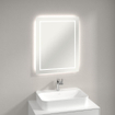 Villeroy & Boch Finion spiegel met 2x LED verlichting 60x75cm SW106696