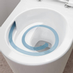 Hansgrohe EluPura S WC suspendu - sans bride - effet hygiénique - Aquahelix Flush - blanc SW962884