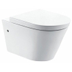 Xellanz Flow wandcloset rimless met nano coating met Flow toiletzitting softclose en quick release glans wit SW48096