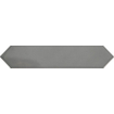Terravito Ulvara wandtegel - 6.5x33.2cm - 8mm - Zeshoek - Grijs glans SW359694