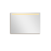 Adema Squared 2.0 badkamerspiegel 100x70cm met bovenverlichting LED met sensor schakelaar SW647633
