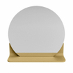 Mondiaz SPOT Miroir de salle de bains - rond 40cm - tablette miroir - couleur Oro SW1235570