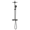 Grohe Rainshower système de douche thermostatique avec douchette 3 types de jets phantom black SW901436