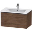 Duravit D-neo Meuble sous vasque 81x46.2x44cm 1 tiroir Noisette (foncé) mat SW640725