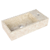 Differnz Ribba fontaine - 40x20x9cm - marbre - beige SW1566359
