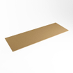 Mondiaz TOP 23 Plan sous vasque - 120x23.5x0.9cm - compatible comme plan de meuble - solid surface - Oro SW1019835