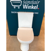GO by Van Marcke Tina PACK staand toilet zonder spoelrand met reservoir met Geberit spoelmechanisme met dunne softclose en takeoff zitting wit SHOWROOMMODEL SHOW26082